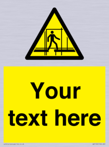 Custom Scaffold Incomplete Sign